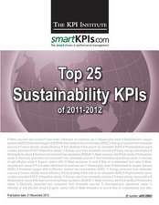 Top 25 Sustainability Kpis of 2011-2012