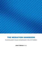 The Mediation Handbook