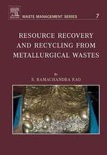 Resource Recovery and Recycling from Metallurgical Wastes