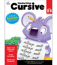 Handwriting: Cursive Workbook