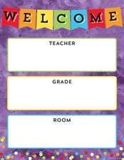 Celebrate Learning Welcome Chart