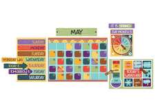 Nature Explorers Calendar Bulletin Board Set