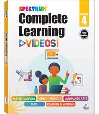 Spectrum Complete Learning + Videos Workbook