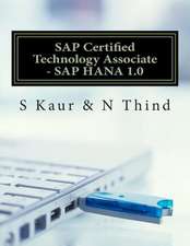 SAP Certified Technology Associate - SAP Hana 1.0