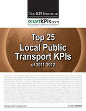 Top 25 Local Public Transport Kpis of 2011-2012