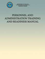 Personnel and Administration Training and Readiness Manual