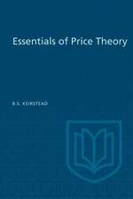 Essentials of Price Theory