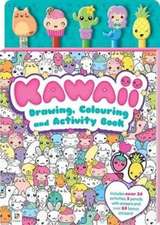 Kawaii Drawing, Colouring and Activity 5-Pencil Set