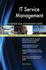 IT Service Management Complete Self-Assessment Guide