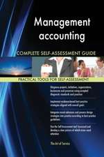 Management accounting Complete Self-Assessment Guide