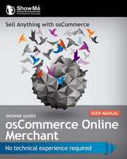 Showme Guides Oscommerce Online Merchant User Manual