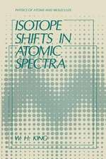 Isotope Shifts in Atomic Spectra