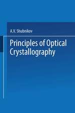 Principles of Optical Crystallography