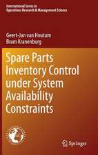 Spare Parts Inventory Control under System Availability Constraints