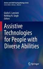 Assistive Technologies for People with Diverse Abilities