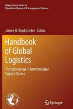 Handbook of Global Logistics: Transportation in International Supply Chains