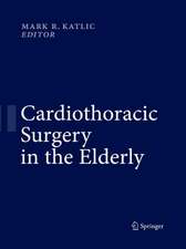 Cardiothoracic Surgery in the Elderly