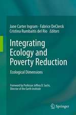 Integrating Ecology and Poverty Reduction: Ecological Dimensions