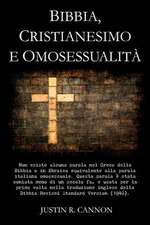 Bibbia, Cristianesimo E Omosessualita