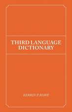 Third Language Dictionary