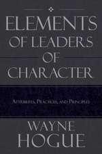 Elements of Leaders of Character