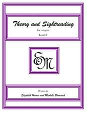 Theory and Sightreading for Singers