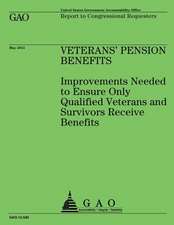 Veterans' Pension Benefits