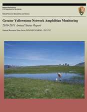 Greater Yellowstone Network Amphibian Monitoring