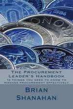 The Procurement Leader's Handbook