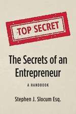 The Secrets of an Entrepreneur