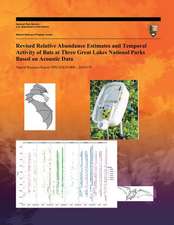 Revised Relative Abundance Estimates and Temporal Activity of Bats at Three Great Lakes National Parks Based on Acoustic Data