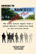 Orders to Nowhere: The After Action Report from a Career Marine's Transition Back to the Civilian World