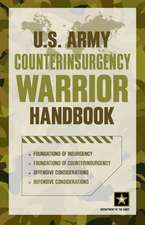 U.S. Army Counterinsurgency Warrior Handbook