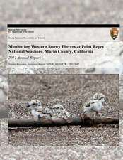 Monitoring Western Snowy Plovers at Point Reyes National Seashore, Marin County, California