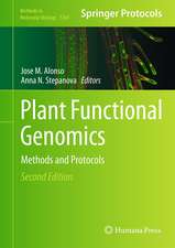 Plant Functional Genomics: Methods and Protocols