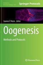 Oogenesis: Methods and Protocols