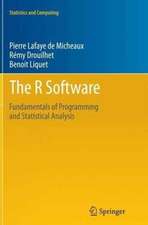 The R Software: Fundamentals of Programming and Statistical Analysis