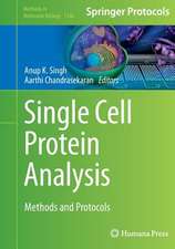 Single Cell Protein Analysis: Methods and Protocols