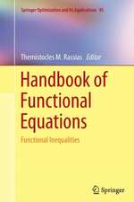 Handbook of Functional Equations: Functional Inequalities