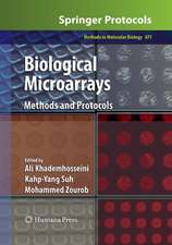 Biological Microarrays: Methods and Protocols