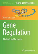 Gene Regulation: Methods and Protocols