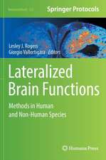 Lateralized Brain Functions: Methods in Human and Non-Human Species