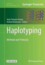 Haplotyping: Methods and Protocols