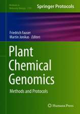 Plant Chemical Genomics: Methods and Protocols