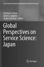 Global Perspectives on Service Science: Japan