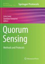 Quorum Sensing: Methods and Protocols