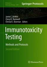 Immunotoxicity Testing: Methods and Protocols