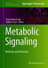 Metabolic Signaling: Methods and Protocols 