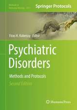 Psychiatric Disorders: Methods and Protocols