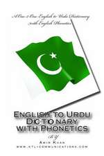 English to Urdu Dictionary with Phonetics